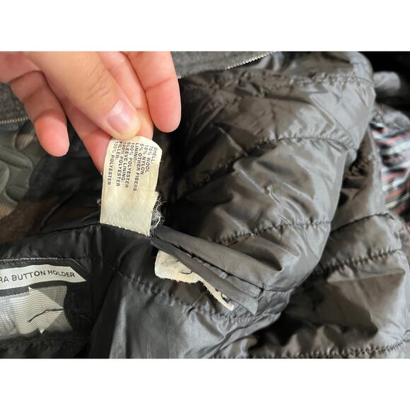 Vintage GAP Wool Coat Jacket‎ Size XXL Mens Gray Full Zip Insulated Coat - Picture 8 of 10